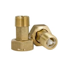 Комплект американок TIM HS032A для счетчика с прокладками(пара) 3/4" х 1/2"ВР-НР латунь