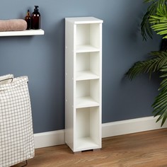 Тумба для ванной комнаты "Кварта 20" (4 открытых секции), 19 х 20 х 95 см No Brand