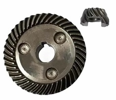 Конические шестерни (редукторная пара) для УШМ 150 Интерскол OEM 570