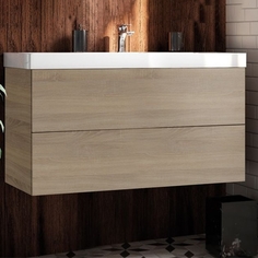 Тумба под раковину Art&Max am-verona-push-900-2c-so-rs-ts Коричневая