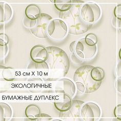 Обои бумажные дуплекс, Белорусские обои, Фокус 0.53 м * 10 м, 25-МО50064-71