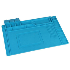 Коврик силиконовый термостойкий iQFuture 45x30cm Blue IQ-Smat-45 No Brand