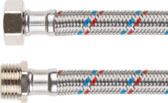 Гибкая подводка для воды AV ENGINEERING гайка 3/4" - штуцер 3/4" 60 см (AVE20560)