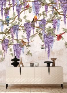 Фотообои Dekor Vinil Райские птицы 200х270 см