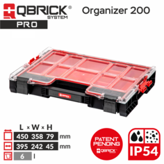 Органайзер для инструментов QBRICK SYSTEM PRO Organizer 200