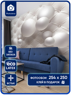 Фотообои Photostena 3D Шары и стразы 2,54x2,5 м