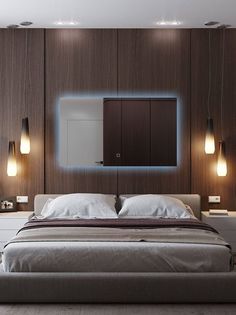 Зеркало для ванной Qwerty 80x120 горизонтальное с холодной LED-подсветкой No Brand