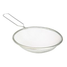 Сито с ободом и ручкой 14см, металл No Brand