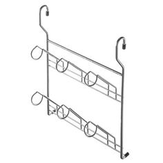 Полка для стаканов на рейлинг, 23,5x11x34 cм, VETTA CWJ230