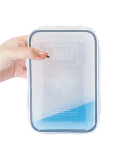 Контейнер для продуктов HITT 0,63л антибактериальный герметичный