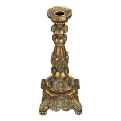 Подсвечник Kersten baroque золотой 17 х 17 х 46 см