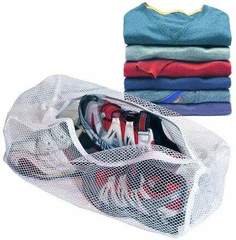 Мешок для стирки одежды и обуви Niklen с уплотненными краями 43 х 25 х 25 см