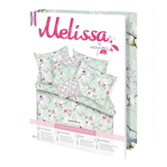 Комплект постельного белья Mona Liza Melissa Птицы 2 сп бязь