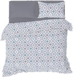 Простыня Homeclub 180 х 200 см бязь серая