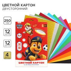 Набор цветного картона PAW Patrol