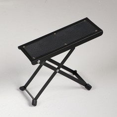 Подставка под ногу гитариста, черная, 25,5 х 10,5 х 12,5-25,5 см Music Life