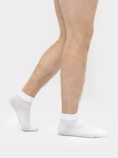 Носки мужские короткие в белом оттенке Mark Formelle