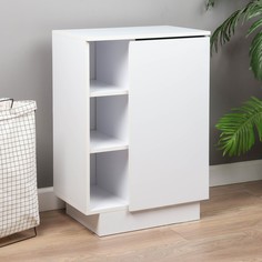 Комод для ванной комнаты напольный, белый, 85 х 60 х 38 см No Brand