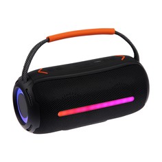 Портативная колонка boombox360, 20 вт, 2400 мач, bt5.3, подсветка, черная No Brand