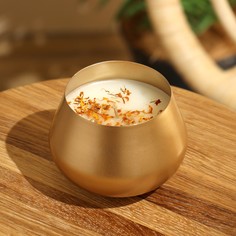 Ароматическая свеча в баночке 300 гр, marigold No Brand