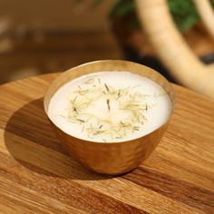 Ароматическая свеча в чаше 200 гр, парафин, rosemary No Brand