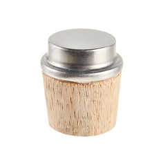 Пробка для термоса на 2 л, из дерева, 3.2 x 3.2 x 4.2 см No Brand