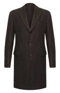 Шерстяное пальто Brioni
