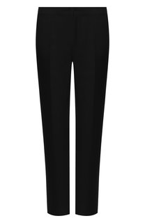 Брюки из шерсти и шелка Brunello Cucinelli