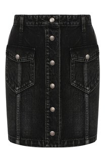 Джинсовая юбка Saint Laurent