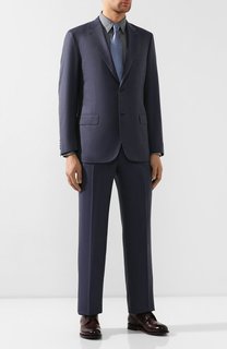Костюм из смеси шерсти и шелка Brioni