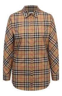 Хлопковая рубашка Burberry