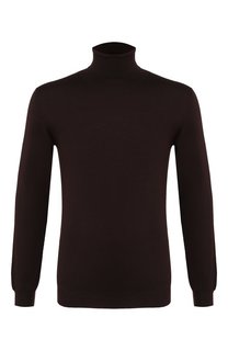 Водолазка из смеси кашемира и шелка Kiton