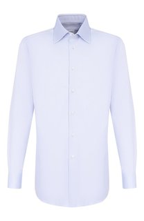 Хлопковая сорочка с воротником кент Brioni