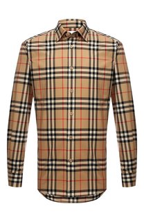 Хлопковая рубашка Burberry