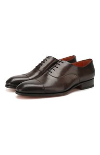 Кожаные оксфорды Santoni