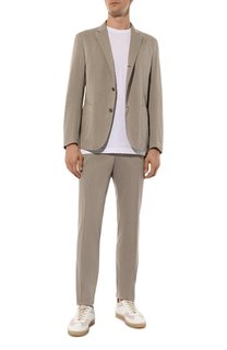 Костюм из шерсти и хлопка Zegna