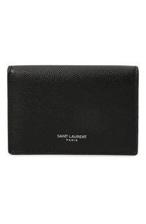 Кожаный футляр для кредитных карт Saint Laurent