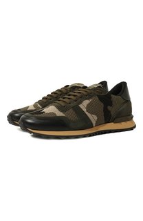 Комбинированные кроссовки Rockrunner Valentino