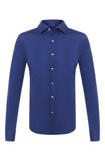 Рубашка из кашемира и шелка Loro Piana