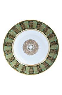 Суповая тарелка Eventail Vert Bernardaud