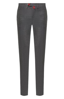 Брюки из шерсти и кашемира Kiton