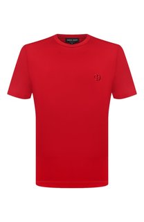 Хлопковая футболка Giorgio Armani