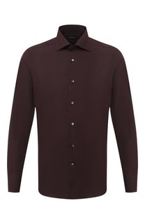 Хлопковая сорочка Zegna