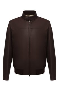 Кожаный бомбер Loro Piana