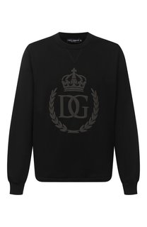 Хлопковый свитшот Dolce & Gabbana