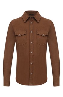 Замшевая рубашка Tom Ford