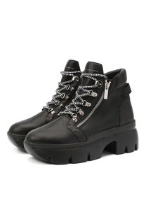 Кожаные ботинки Apocalypse Trek Giuseppe Zanotti Design