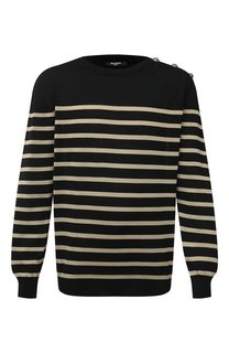 Хлопковый джемпер Balmain