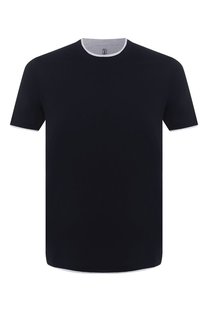 Хлопковая футболка Brunello Cucinelli