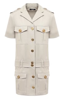 Хлопковое платье Balmain